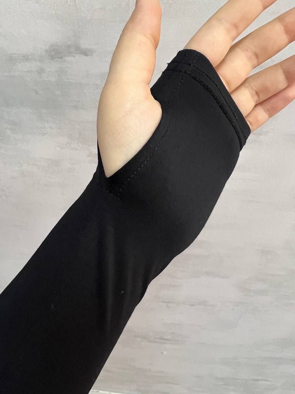 Black Arm Sleeves | UV Protection & Cooling Comfort